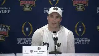 Notre Dame postgame press conference addresses Sugar Bowl win vs. Georgia to advance in CFP
