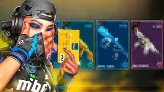 Valorant, mas a cada DERROTA eu compro a PIOR SKIN! | powered by Itaú