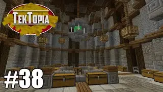 TekTopia #38 - Dwarven Storage Room (Minecraft Villager Mod)