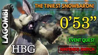 [Switch] MHRise | HBG Lagombi 0'53