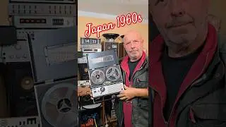 1960s JAPAN Vintage NATIONAL PANASONIC RQ-501S Rell to Reel Tape Recorder Player Battery Operated