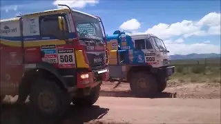 КАМАЗ обходит МАН на Дакаре