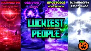 The LUCKIEST PEOPLE┃Sols RNG 🎃