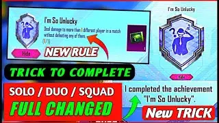 Complete Process For [ I'M SO UNLUCKY] Achievements | Bestway To Complete I'm so unlucky achievement