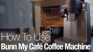 How to brew a cup of coffee with the Bunn MCU My Cafe