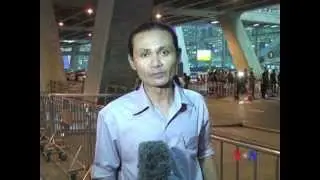 Daw Aung San Suu Kyi's Arrival in Bangkok