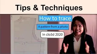 How to Trace a Pattern from a Photo CLO