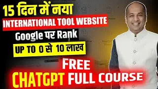 Free ChatGPT AI Course - Copy Paste Code From ChatGPT Make An International Tool [Earn Money Online]