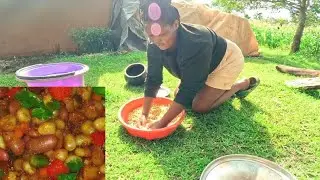 Cooking the most popular Traditional African village dish // African village Life
