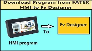 FATEK HMI Program Downloading | Download Program from FATEK HMI | IET