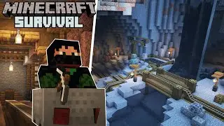 I Built a Custom Mining Cave! - Minecraft 1.18 Survival | Episode 24