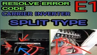 CARRIER RESOLVE ERROR CODE (E1)