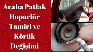 Patlak Hoparlör Tamiri ve Körük Değişimi