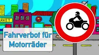 Vorschriftszeichen - Verkehrszeichen 🚦 Fahrschule - Yleekids Deutsch lernen mit Kinderliedern 📖
