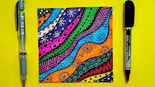 Zen Doodle Magic || Mini Creations for Art Therapy