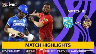 Highlights | Saint Lucia Kings vs Trinbago Knight Riders | CPL 2024
