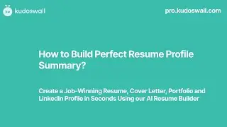 Crafting Your Perfect Resume Profile Summary or Career Objective