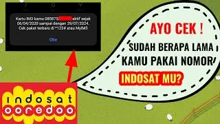 CARA CEK UMUR KARTU INDOSAT TERBARU