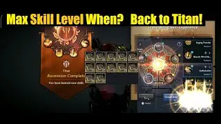 Black Desert Mobile Max Skill Level When(400 Skillbooks) & Changing To Titan!