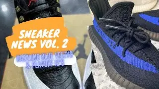 Sneaker New Vol. 2 UNRELEASED Dazzling Blue YEEZY'S & Playoff 12's