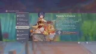 Genshin Impact: Xiangling Voice-Over from People's Choice Events Overview