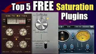 Top 5 FREE Saturation Plugins 2021 ⎮ With A Test On Piano & Drumkit | The Type Of Harmonics They Add
