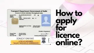How to apply licence online (part -1)? Online licence apply kaise karein?