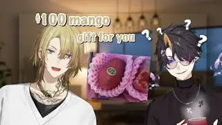 Luca gifted Shu a $100 mango.. experience 【NIJISANJI EN】
