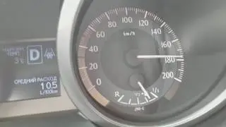 Тойота Прадо 150 2.8d 0-180 разгон Toyota Prado