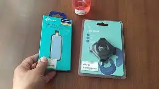 Купил в магазине. DNS-гипер новую сетевую карту и USB-хаб