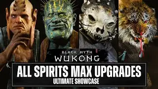 STOP WASTING Materials, Know ALL SPIRITS Max Upgrades & Damage Test in Black Myth Wukong -Showcase