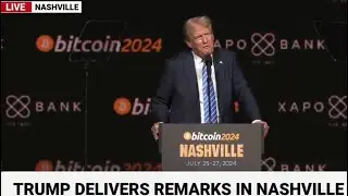 Trump Speaks at #Bitcoin 2024 Convention. Bitcoin Reacts. Also news on Yieldmax for life-changing $