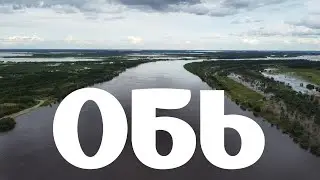 Обь. Величайшая река Западной Сибири.
