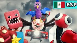 Criatura Pelear Horror Skunx! (Opila Bird, Choo Choo Charles, Boxy Boo & Rainbow Friends)