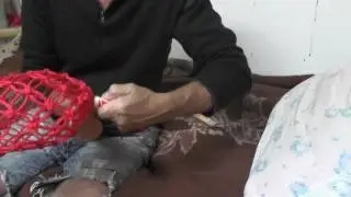 Макраме. Сетка для луз бильярдного стола часть 7