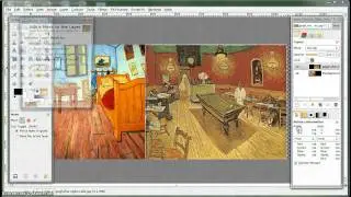 GIMP Tutorial - Blending two images using Layer Masks