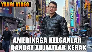 АМЕРИКАГА ЯНГИ КЕЛГАНЛАР НИМА КИЛИШИ КЕРАК ?  2023 ЙИЛДА АКЩ га БОРСА БУЛАДИМИ