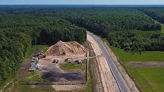 Ремонт федеральной автодороги Р-176 «Вятка» | Июнь 2022 г. | Звениговский район | Марий Эл