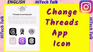 How to change Threads App icon | Update Threads logo