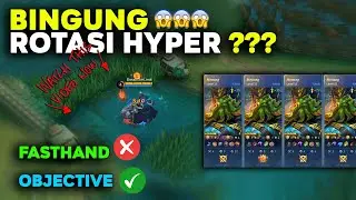 BINGUNG ROTASI HYPER??? TONTON INI ❗❗ Objective Rotation Hyper Bane 2023 | Mobile Legends