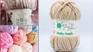 ✓Отзывы плюшевая пряжа Vizell baby smile Турция