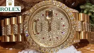 $65K DIAMOND ROLEX PRESIDENTIAL Video Review