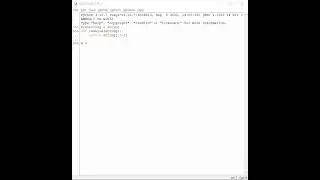 Reversing a string in Python.