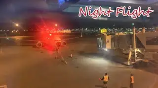 Night Flight From YYC to YVR