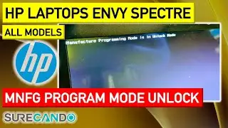 Solve Manufacture Programming Mode Is In Unlock Mode Error LIVE REPAIR HP LAPTOP NOTEBOOK BIOS