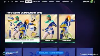 Fortnite Item Shop - NEW FNCS BUNDLE + SETH BUNDLE! [October 17th, 2023]