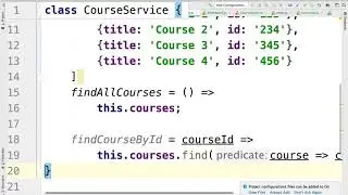 160 Using JavaScript find function in React   findCourseById