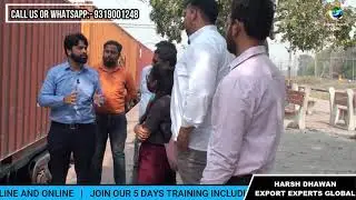Live Practical Training. import export business in Hindi .Practical Training by Harsh Dhawan 