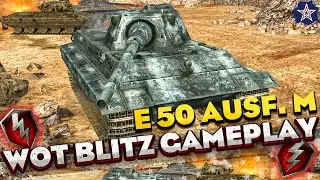 E 50 ausf  M wot blitz | wot blitz best replays | E 50 ausf  M replay | E 50 ausf  M wotb