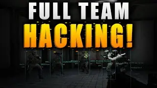 FULL PREMADE OF HACKERS AND SOMEONE RAGE HACKING! (CSGO Overwatch)